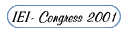 Click for IEI site + Congress 2001 booking info